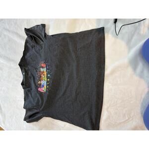 Charcoal Gray Princess Graphic T-Shirt Size 2XL